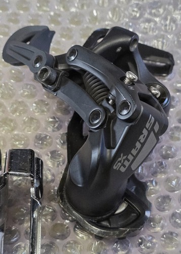 GENUINE SRAM X5 Rear and Front Low Clamp Multi Pull Derailleur 9 speed 3x9 Mech - 第 9/12 張圖片