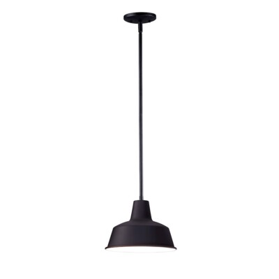 Maxim Lighting Pier M 1-Light Outdoor Pendant, Black - 35017BK