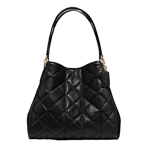 Y2K COACH Madison Gathered Tote Bag 18634 Nylon Leather Madison