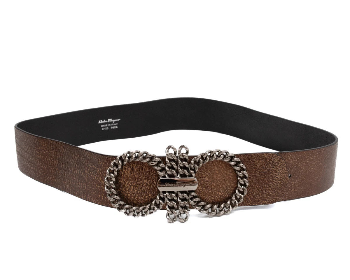 Salvatore ferragamo gancini belt top