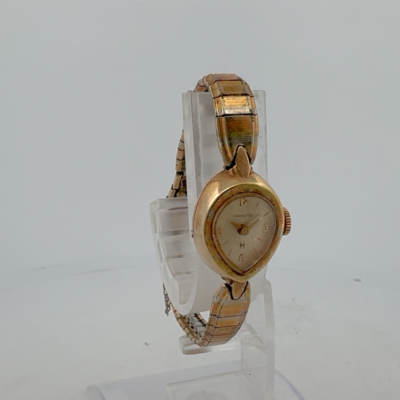 Vintage 15mm Hamilton Tri Colored Ladies Mechanical  display picture 2