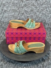 Tory Burch Jessa Clog Sandal Platform Women's size 8 Slide