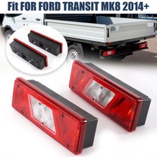 FOR FORD TRANSIT MK8 TIPPER PICK-UP 14>ON PAIR REAR LEFT & RIGHT SIDE TAIL LIGHT