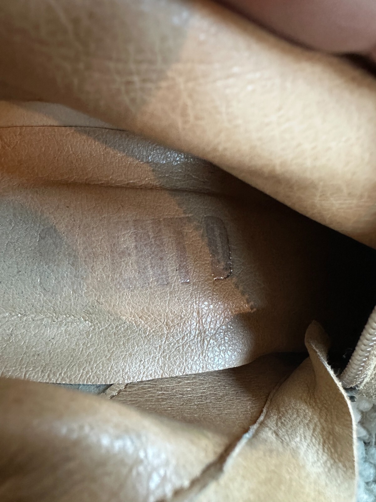 Silent D Kelsey Tall Lce Up Boots Tan Suede Size … - image 7