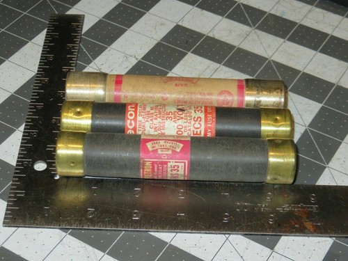 Duel Element Delay Fuse FRS-R TRS-R ECSR FLSR 2/10 Amp geworfen 60 Amp 600 Vac RK5 - Bild 87 von 111
