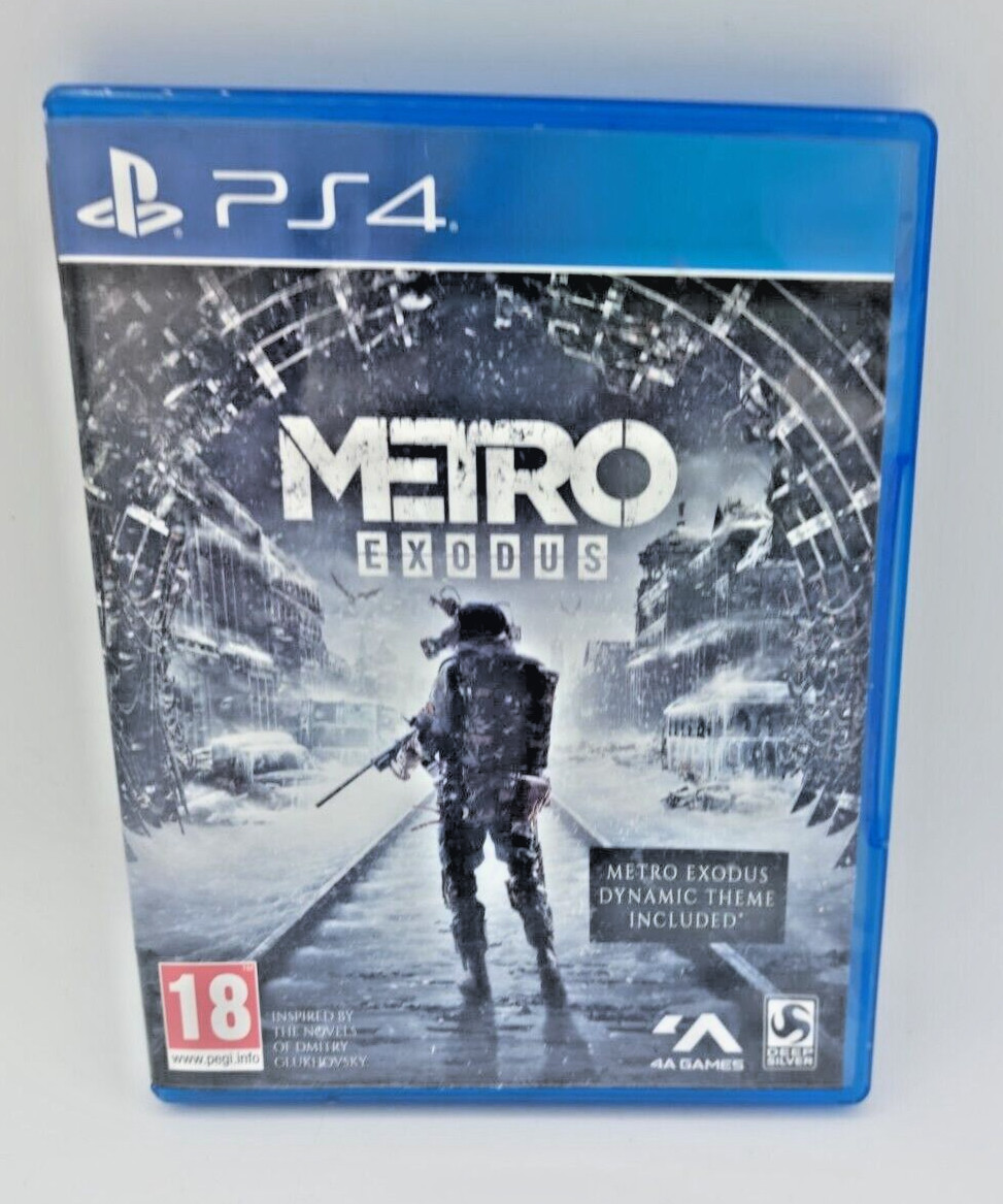 Metro Exodus (PlayStation 4, 2019) New but Unsealed.  A53