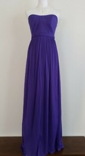 Brand New w Tags, Davids Bridal VERSA Convertible Bridesmaid Gown, Purple Size 6