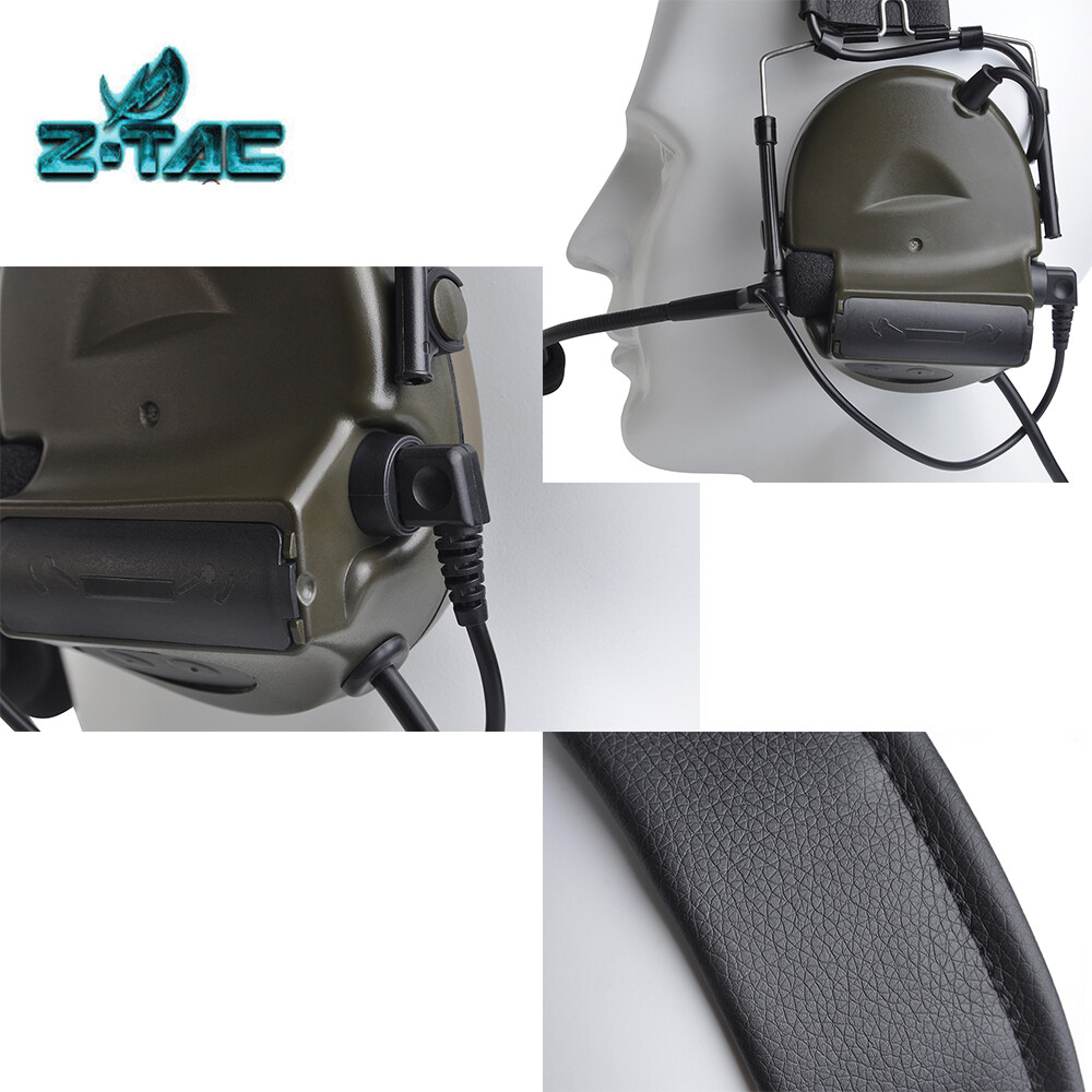 ZTAC zComtac II Headset コムタックII Amazon.com: WishRing Z Tactical Comtac II Headset Airsoft