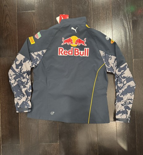 Puma Red Bull Jacket Women X Large Full Zip Pockets Formula One Racing Team - Picture 14 of 19