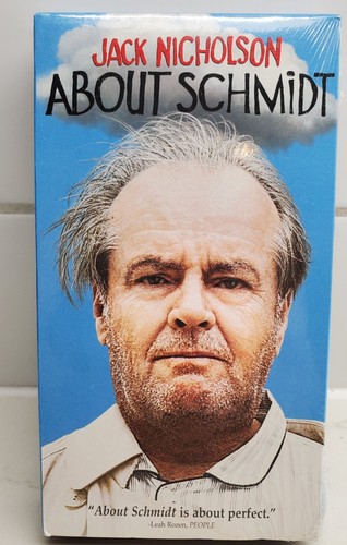 About Schmidt (VHS, 2003) Brand New Sealed, Comedy, Jack Nicholson, Hope Davis - Bild 1 von 6