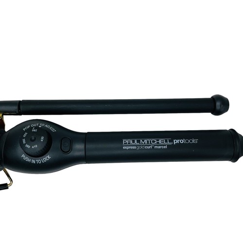 Paul Mitchell ProTools Express Gold Curl Marcel 1.25" Barrel Titanium New No Box - Picture 4 of 12
