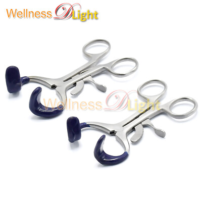 Bavaglio Bocca Inox Chirurgico Bavaglio Bocca In Acciaio Inox Tedesco Blu - Strumento Chirurgico Dentale, Misura 3.5 Bavaglio Chirurgico Tedesco 3.5