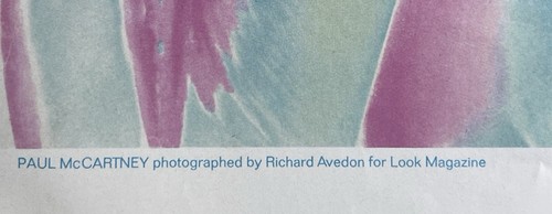 Paul McCartney & Ringo Starr Richard Avedon Look Magazine 1967 Beatles 17" x 11" - Picture 3 of 14