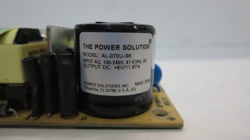 POWER SOLUTIONS INC. AL-070U-S6 POWER SUPPLY 70W INPUT AC: 100-240V 47-63Hz - Photo 4/5