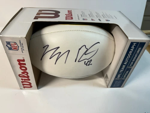 Green Bay Packers Morgan Bernett signed football