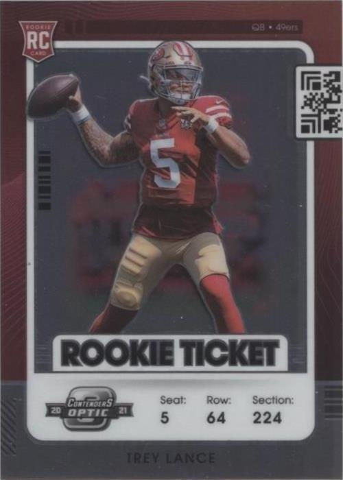 2021 Panini Contenders Optic Trey Lance #94 - 1 of 2