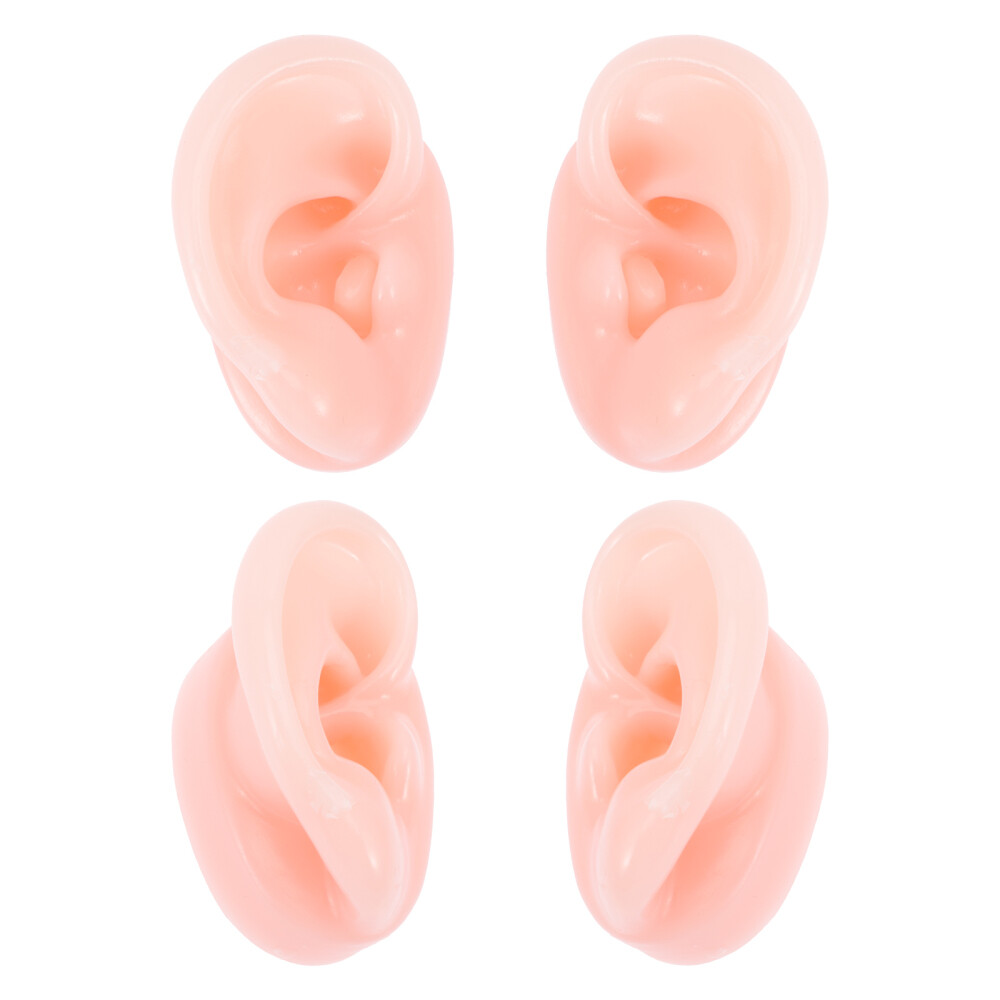 2 Pairs ear acupuncture model Imitation Ear Model Left Ear Model Ear Model