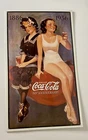 Vintage Coca-Cola Metal Sign Bathing Beauties 50th Anniversary