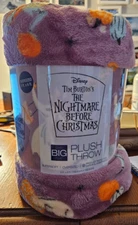 Kohls The Big One The Nightmare Before Christmas Oversized Plush Throw 5ft x 6ft