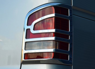 Chrom Rückleuchte Zierleisten Satz Passend Für Volkswagen Caravelle (2010-15)