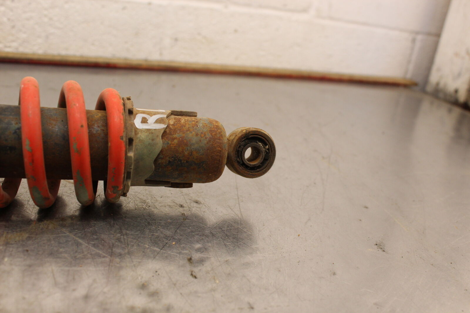 1990 SUZUKI QUADRUNNER 250 LTF250 2X4 REAR LEFT SHOCK ABSORBER ...