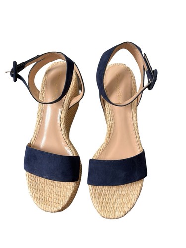 Alpargatas y gamuza azul marino Gianvito Rossi talla 41/11 - Imagen 2 de 8