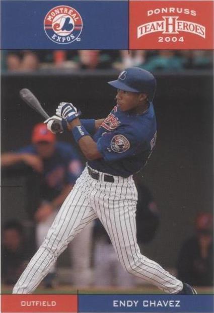 2004 Donruss Team Heroes - Endy Chavez #254 - 1 of 1