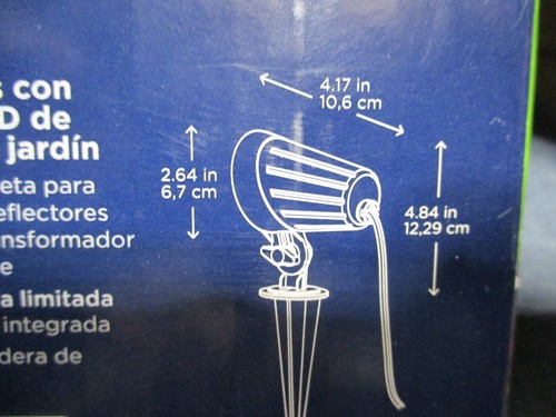 (6) 5W LED Landscape Light 3000K 450 Lumen Spot Lights 20ft Beam Dist. 12 volt - Picture 7 of 7