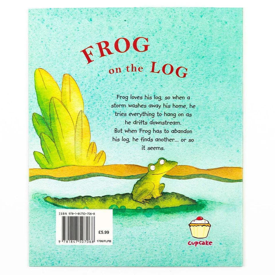 Bedtime Story & Picture Book Frog On The Log Animal Childrens Reading. - Image 4 of 4