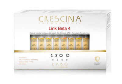 LABO CRESCINA TRANSDERMIC LINK BETA-4 Haare Nachwuchs 1300 Mann 20 Ampullen