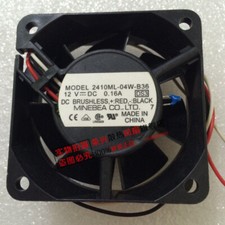NMB 2410ML-04W-B36 12V 0.16A 6025 3-wire temperature control cooling fan