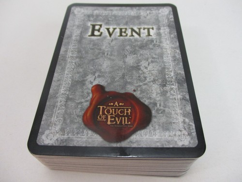 A TOUCH OF EVIL 10 Year Anniversary Edition EVENT CARDS New!! - Picture 2 of 3