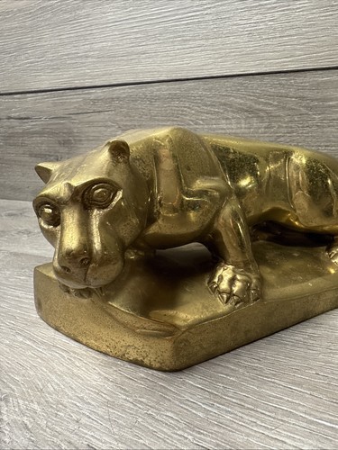 Estatuilla de león Nittany de metal rara de colección mascota Penn State - Imagen 3 de 13