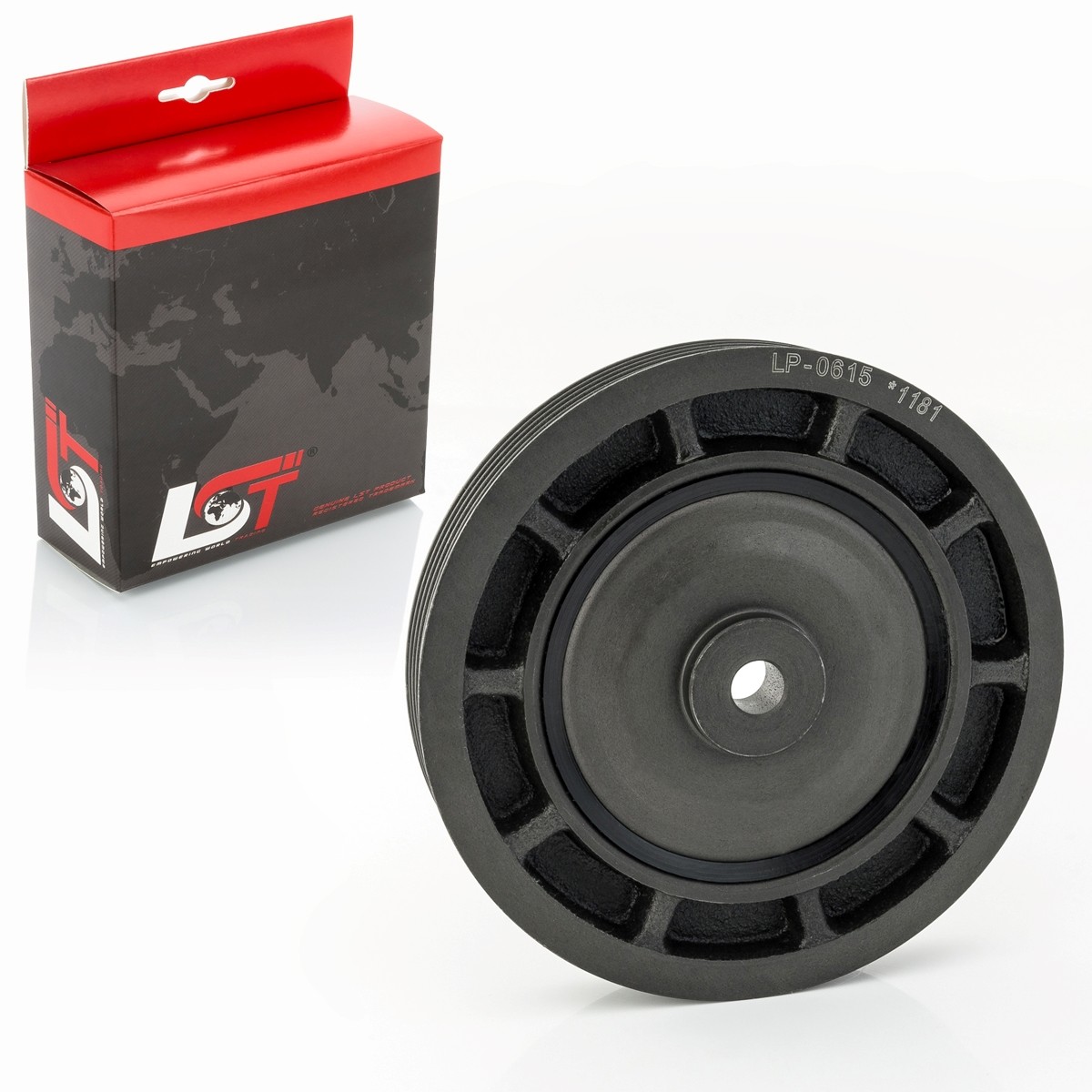 Crankshaft Pulley V-Belt Vibration Damper For OPEL MOVANO - 1.9 D