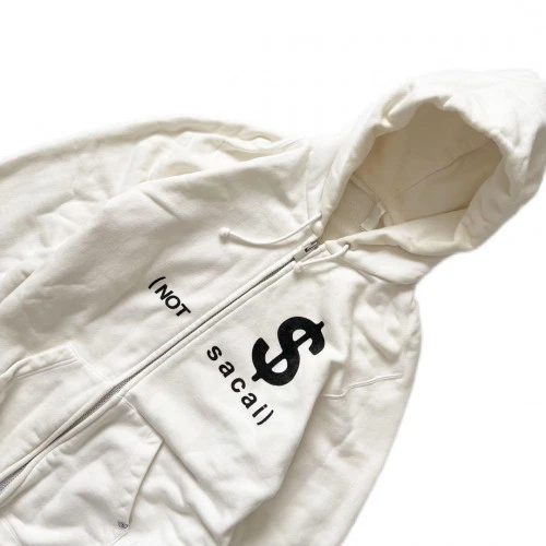Sacai×Fragment Design Hiroshi Fujiwara Sacai Felpa con Cappuccio per Uomo