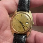 Vintage Rare Gents Timex Viscount Automatic Calendar Cross Hair Dial Watch Date — photo 3