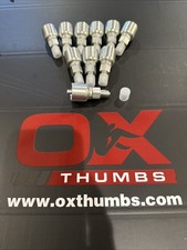 QTY 10 Aftermarket Parker Fitting 10343-6-6 3/8" Hose X 3/8" Male JIC