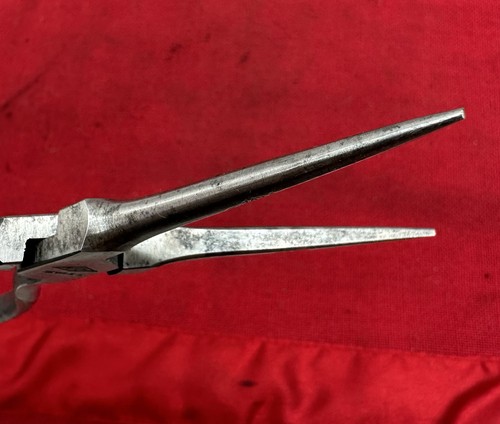 Vintage EREM 14 SWISS 6” Precision Long Needle Nose Pliers Jewelry Electrical - Picture 5 of 6