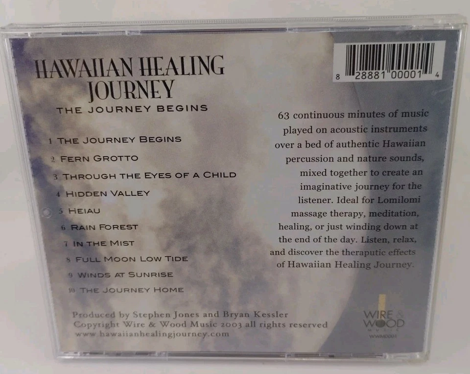 Hawaiian Healing Journey: Journey Begins ~ Kessler ~ Hawaiian ~ CD ~ VGC 🌺🌺🤙 Foto 2 de 4