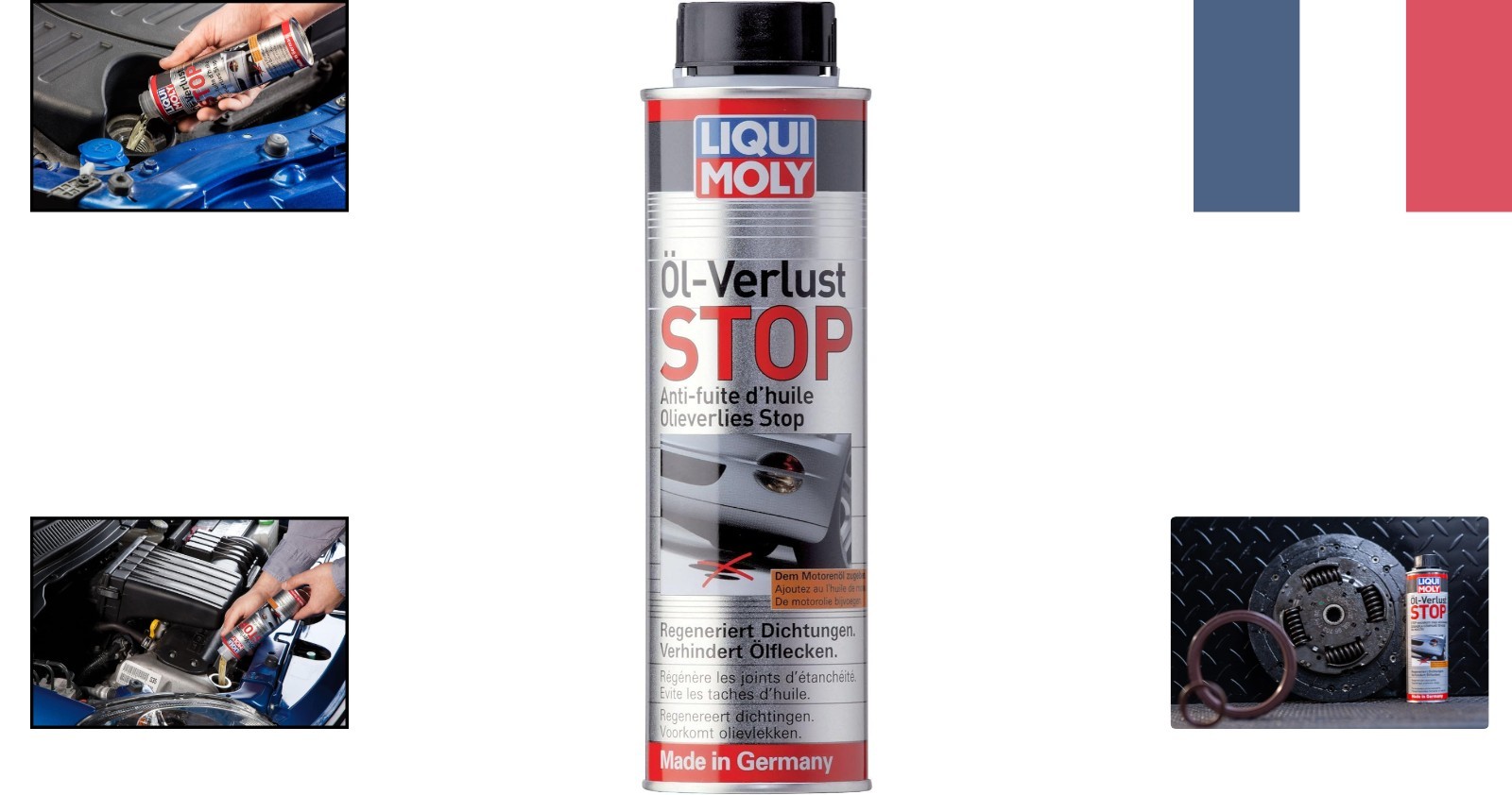 Anti-Fuite Huile Moteur Liqui Moly pour Stopper les Suintements de Joint