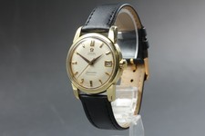 Reloj Automático Omega Seamaster Cal.503 De Colección Oro Esfera Blanca Para Hombre [N Como Nuevo]
