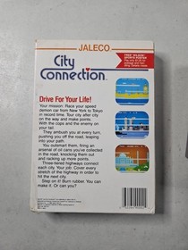 City Connection (Nintendo NES) Box & Cartridge Only