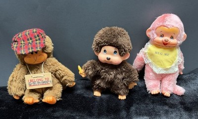 RUSS, DAN DEE, JOLLY TOYS PLUSH, HUGE TLC LOT OF MONKEE-FRIENDS, 1978-81!