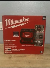 Milwaukee 2845-20 M18 18V CARRY-ON 3600W/1800W Power Supply. New in Box.