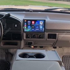 For 1992-1996 Ford Bronco Carplay Android Auto Gps Single 1din Car Stereo Radio