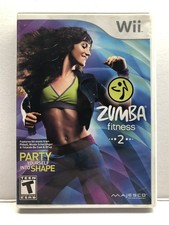 Wii ZUMBA Fitness 2 Party Your Self Into Shape Rated Teen Majesco - Complete