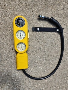 Vintage Dacor Scuba Pennform Console W/Dacor Gauge Very Good Condition-Untested