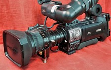 JVC GY-HM750CHU, Fujinon XT17sx4.5BRM-K1, Varizoom Focus Zoom Controls, Case and