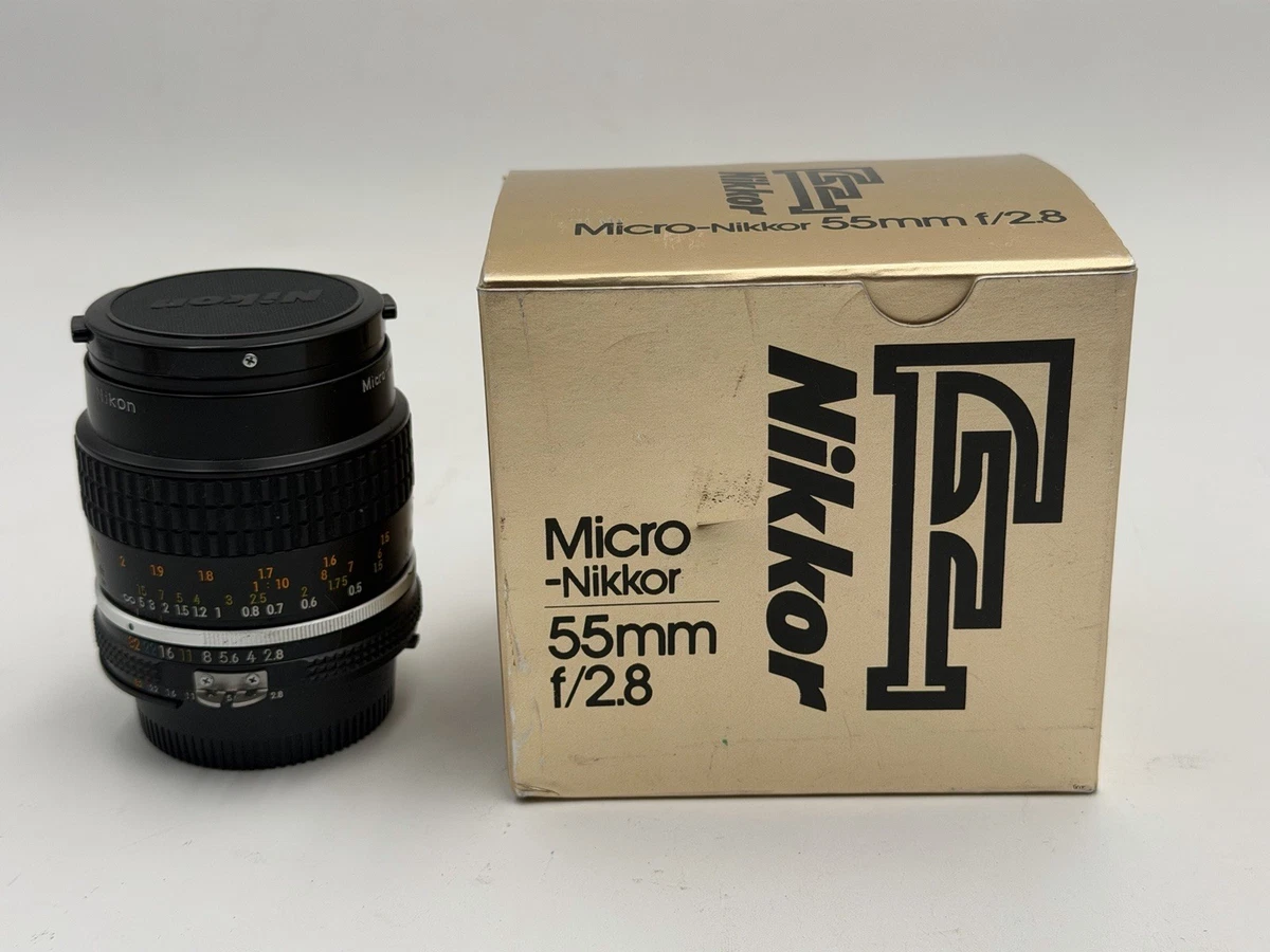 Nikon Micro NIKKOR f/2.8 Camera Lenses 55mm Focal for sale | eBay