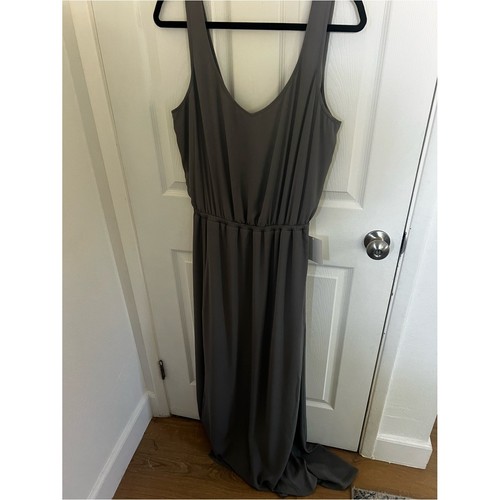 Show Me Your Mumu Sleeveless Maxi Dress in Charcoal